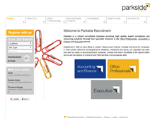 Tablet Screenshot of parksiderec.com